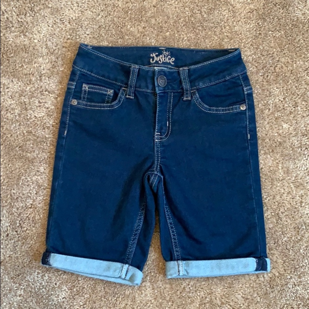 girls jean shorts